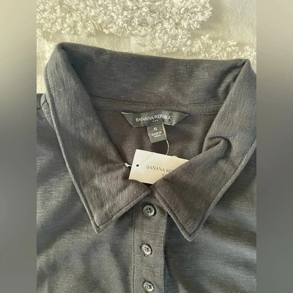 Banana Republic Slub Ribbed Polo Tank - Picture 5 of 11